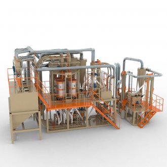 Агрегатный универсальный крупозавод "Оптиматик-К-30"