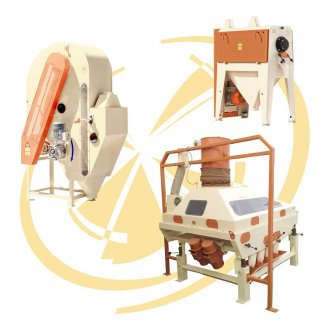 Kompletna linia do produkcji kaszy do przetwarzania kukurydzy z oddzieleniem kiełka, o wydajności 30 t/doba