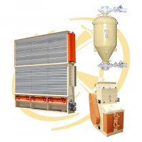 Kompletna linia do produkcji kaszy do przetwórstwa gryki o wydajności 30 t/doba