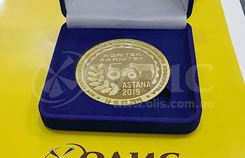 Медаль учасника виставки AgriTek 2019