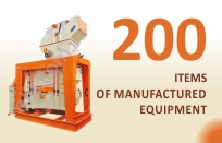 200 items of manufactured equipment 200 items of manufactured equipment