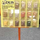 Образцы обработанных зерна и круп