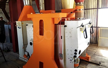 Монтаж ситового сепаратора ПСО-100 ОЛИС