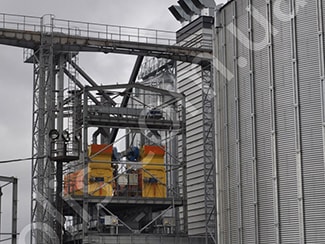 Зерновой сепаратор ЛУЧ ЗСО в работе - фото 6