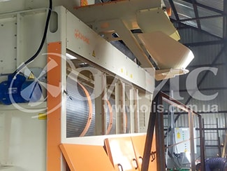 Зерновой сепаратор ЛУЧ ЗСО в работе - фото 7